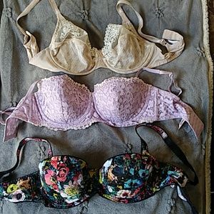 3 Bras - Two NEW, one EUC VS, Freya, Wacoal
